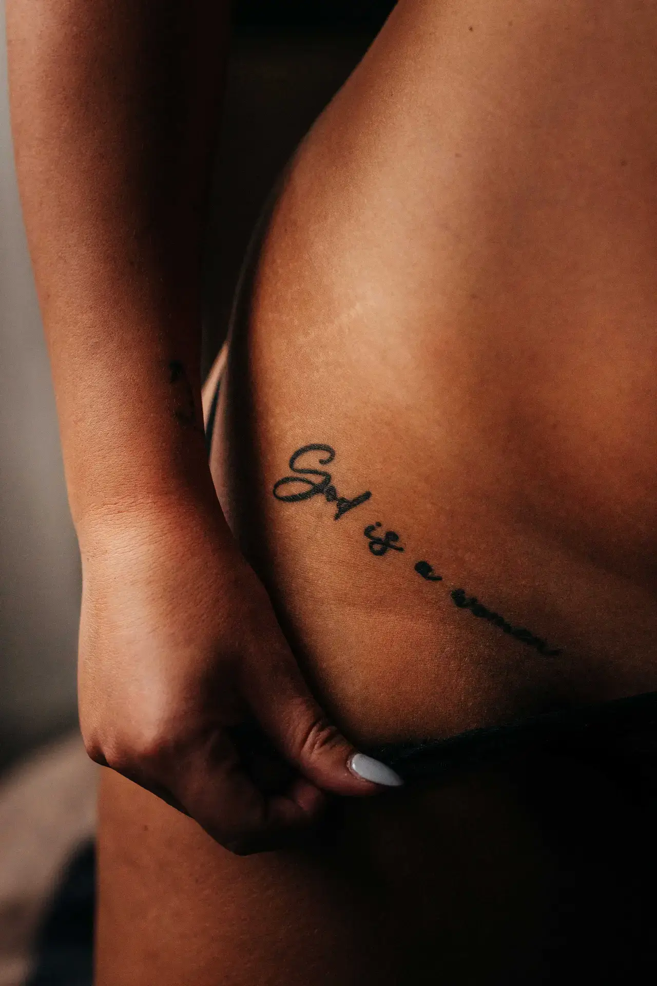 Boudoir Fotózás Budapesten - Fehérneműs kép